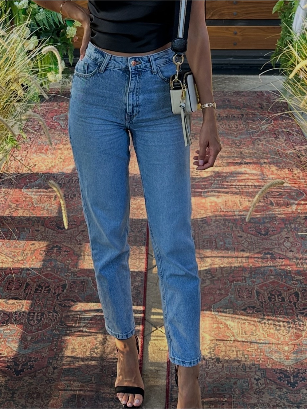 Zara mom jeans